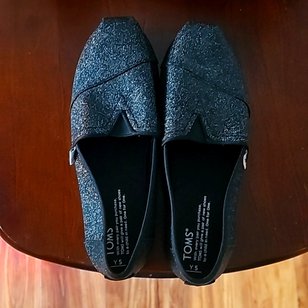 Toms Cosmic Glitter Shoes